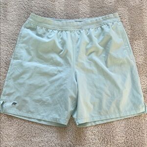 Fabletics Light Blue Shorts 7inch
